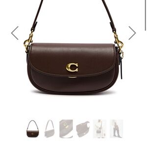 ISO Coach Emmy 23 Saddle Bag in Maple